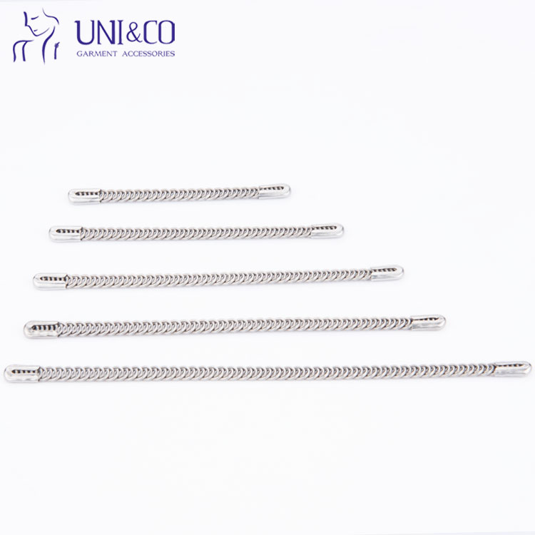 6 MM Short Spiral Metal Steel Boning For Corset